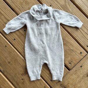 Cyrillus | French Baby Knit Onesie, size 1M